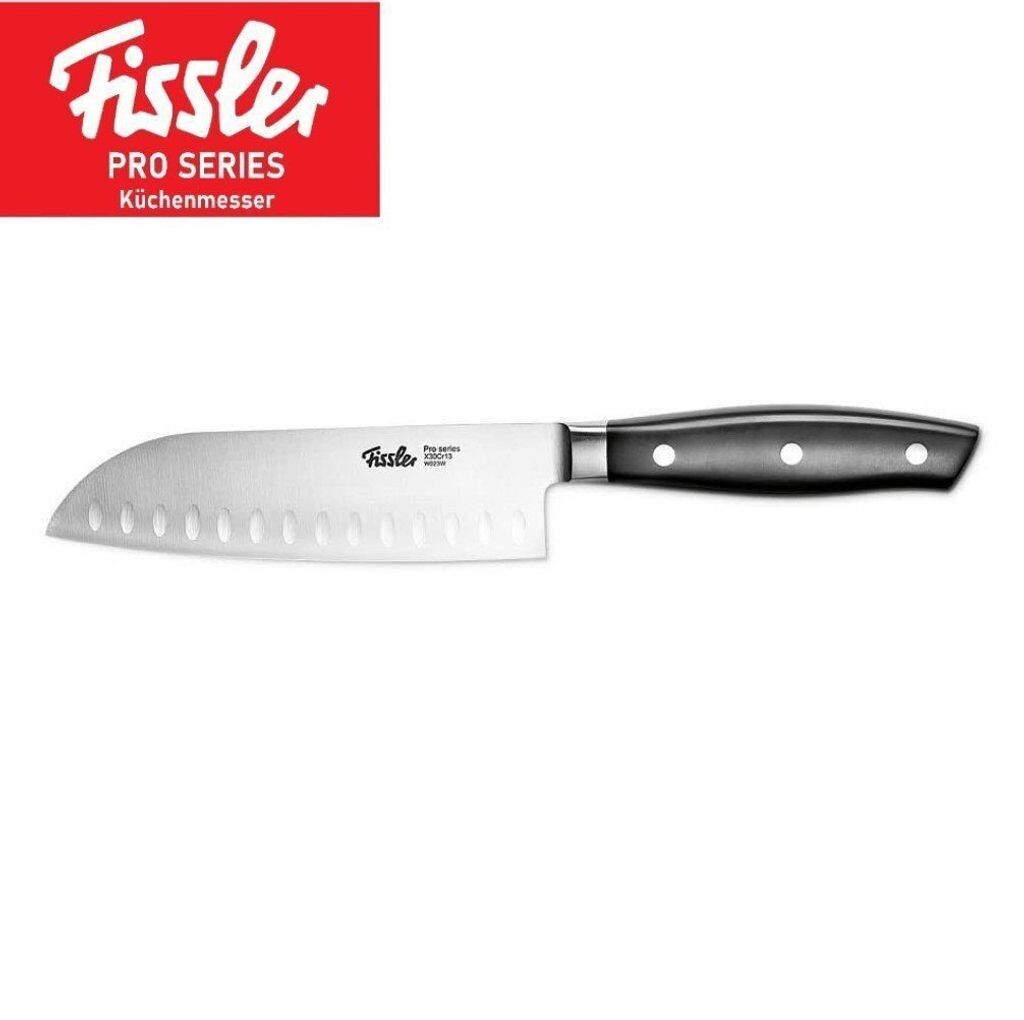 Нож Fissler PROFI Santoku 130мм - высокое качество, лезвие 13см, специальное лезвие кованое из нержавеющей стали - острое, нож Santoku нержавеющий
Нож Fissler PROFI Santoku 130мм - высокое качество, лезвие 13см, специальное лезвие кованое из нержавеющей стали - острое, нож Santoku нержавеющий