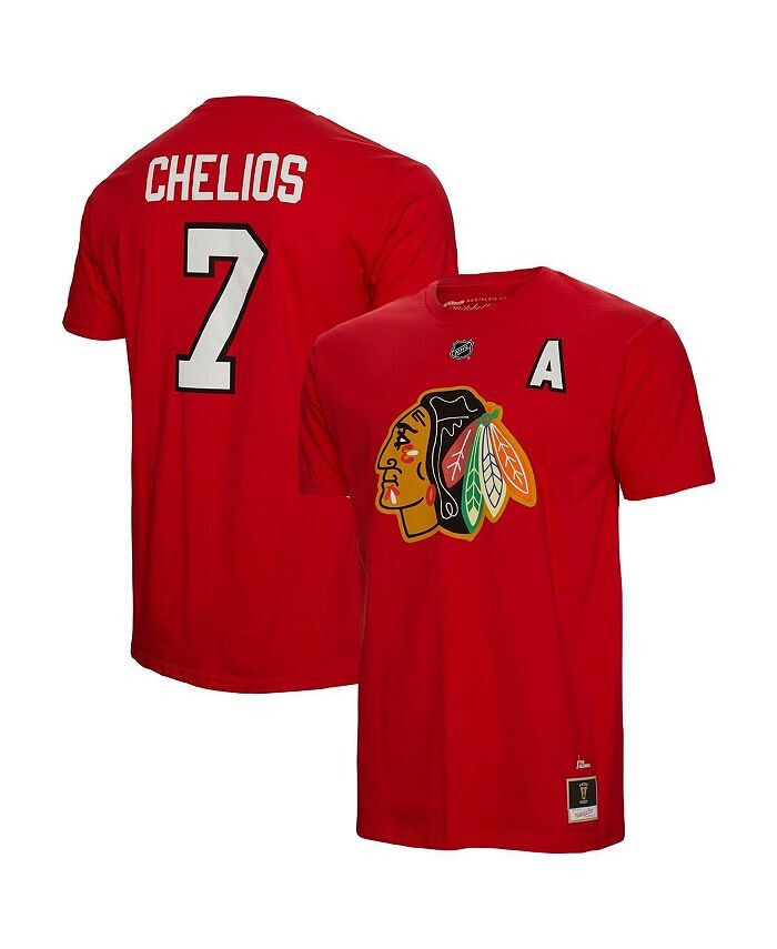 Мужская красная футболка Chris Chelios Chicago Blackhawks с именем и номером Mitchell & Ness, красный
Мужская красная футболка Chris Chelios Chicago Blackhawks с именем и номером Mitchell & Ness, красный