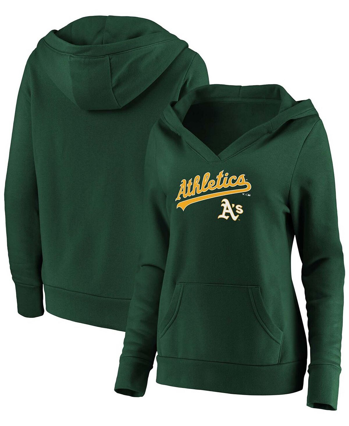 Женский зеленый пуловер с капюшоном и V-образным вырезом Oakland Athletics Core Team Lockup Fanatics, зеленый
Женский зеленый пуловер с капюшоном и V-образным вырезом Oakland Athletics Core Team Lockup Fanatics, зеленый