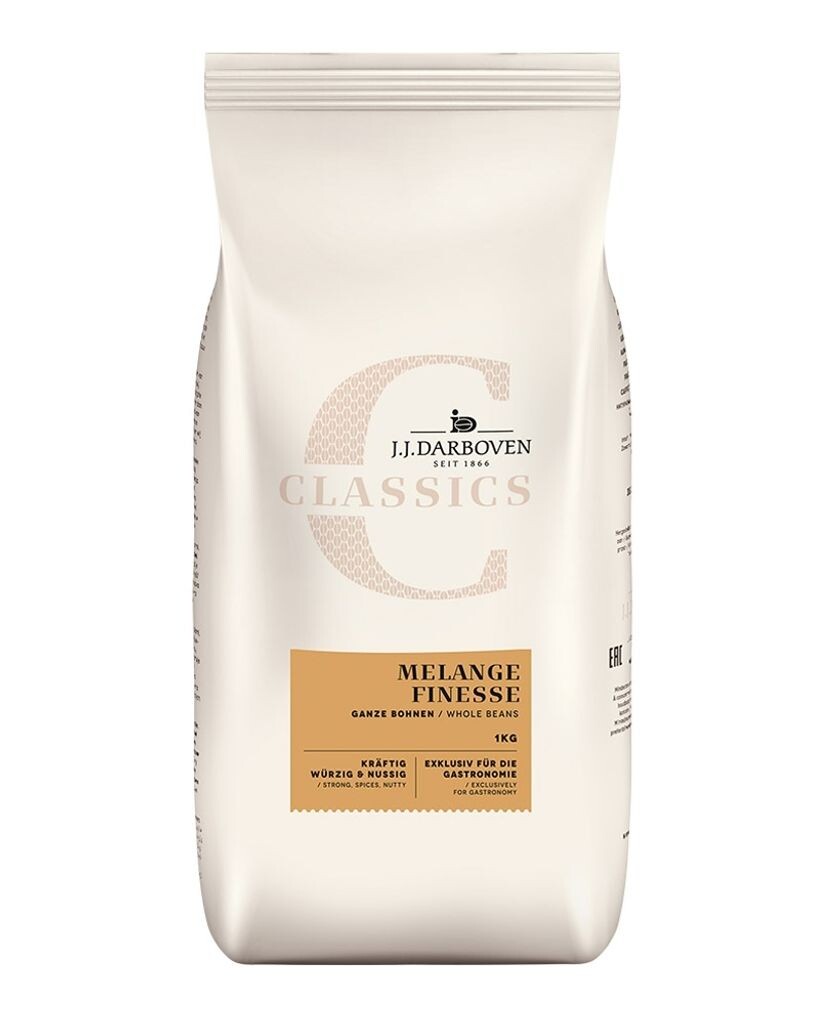 Кофе CLASSICS Melange Finesse от JJ Darboven, 1000г в зернах J.J. Darboven
Кофе CLASSICS Melange Finesse от JJ Darboven, 1000г в зернах J.J. Darboven