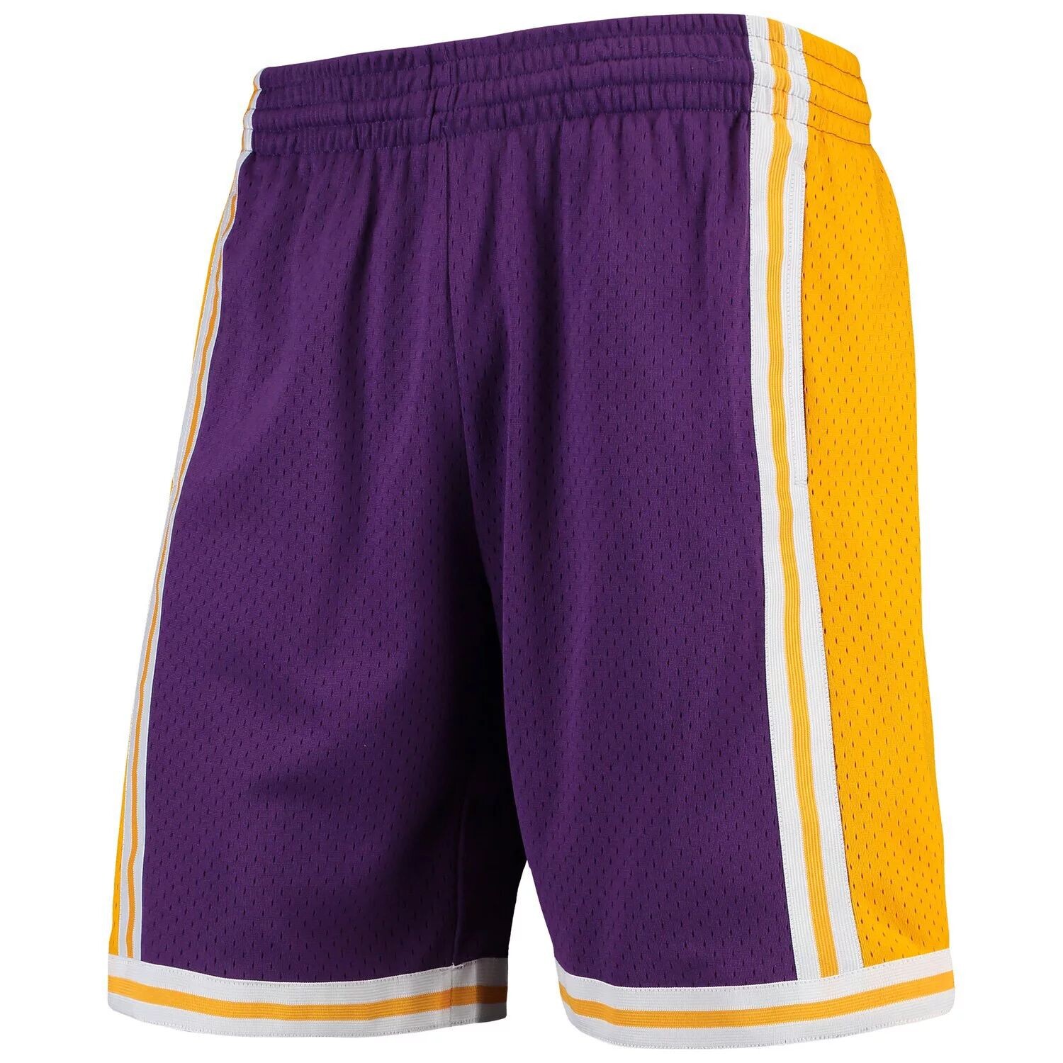 Мужские фиолетовые шорты Mitchell & Ness Los Angeles Lakers Hardwood Classics Team Swingman
Мужские фиолетовые шорты Mitchell & Ness Los Angeles Lakers Hardwood Classics Team Swingman