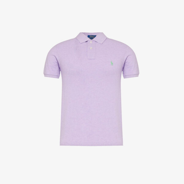 Рубашка-поло узкого кроя из хлопкового пике с вышитым логотипом Polo Ralph Lauren, фиолетовый
Рубашка-поло узкого кроя из хлопкового пике с вышитым логотипом Polo Ralph Lauren, фиолетовый