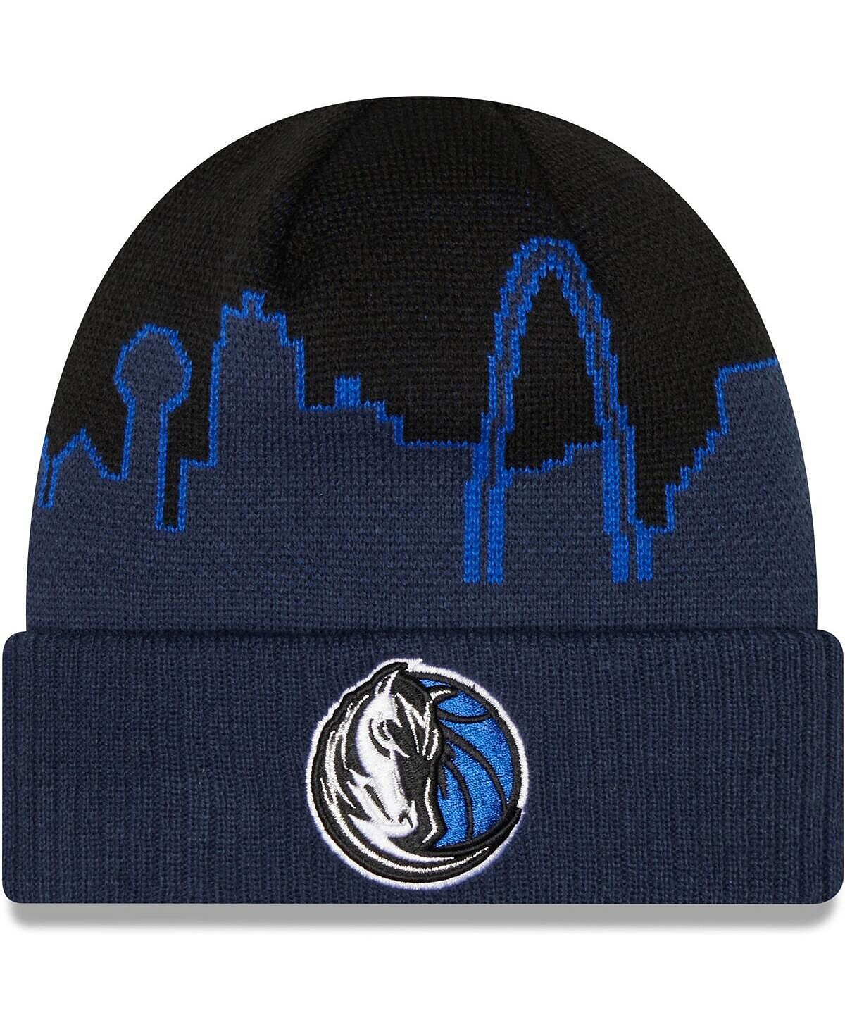 Мужская темно-синяя, черная вязаная шапка с манжетами Dallas Mavericks 2022 New Era
Мужская темно-синяя, черная вязаная шапка с манжетами Dallas Mavericks 2022 New Era