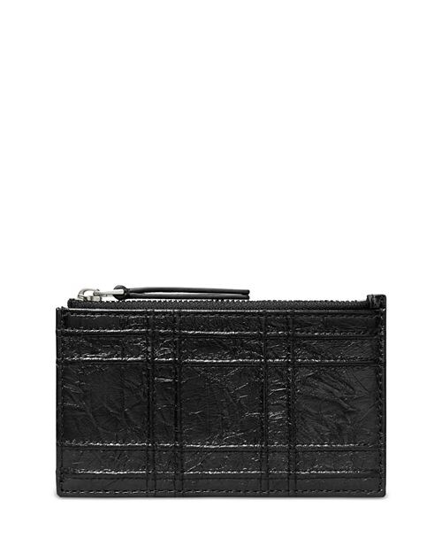 Мягкий кожаный футляр для карт Fleming на молнии с эффектом металлик Tory Burch, цвет Black
Мягкий кожаный футляр для карт Fleming на молнии с эффектом металлик Tory Burch, цвет Black