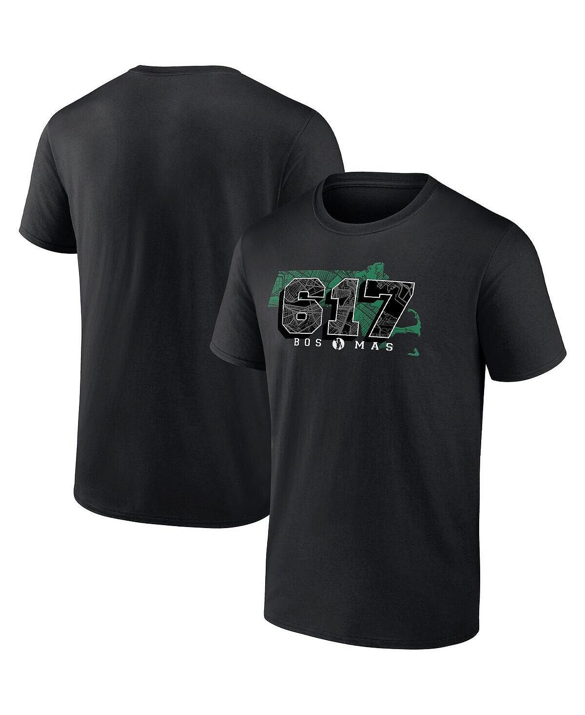Мужская черная футболка с логотипом Boston Celtics 617 Hometown Collection Fanatics
Мужская черная футболка с логотипом Boston Celtics 617 Hometown Collection Fanatics