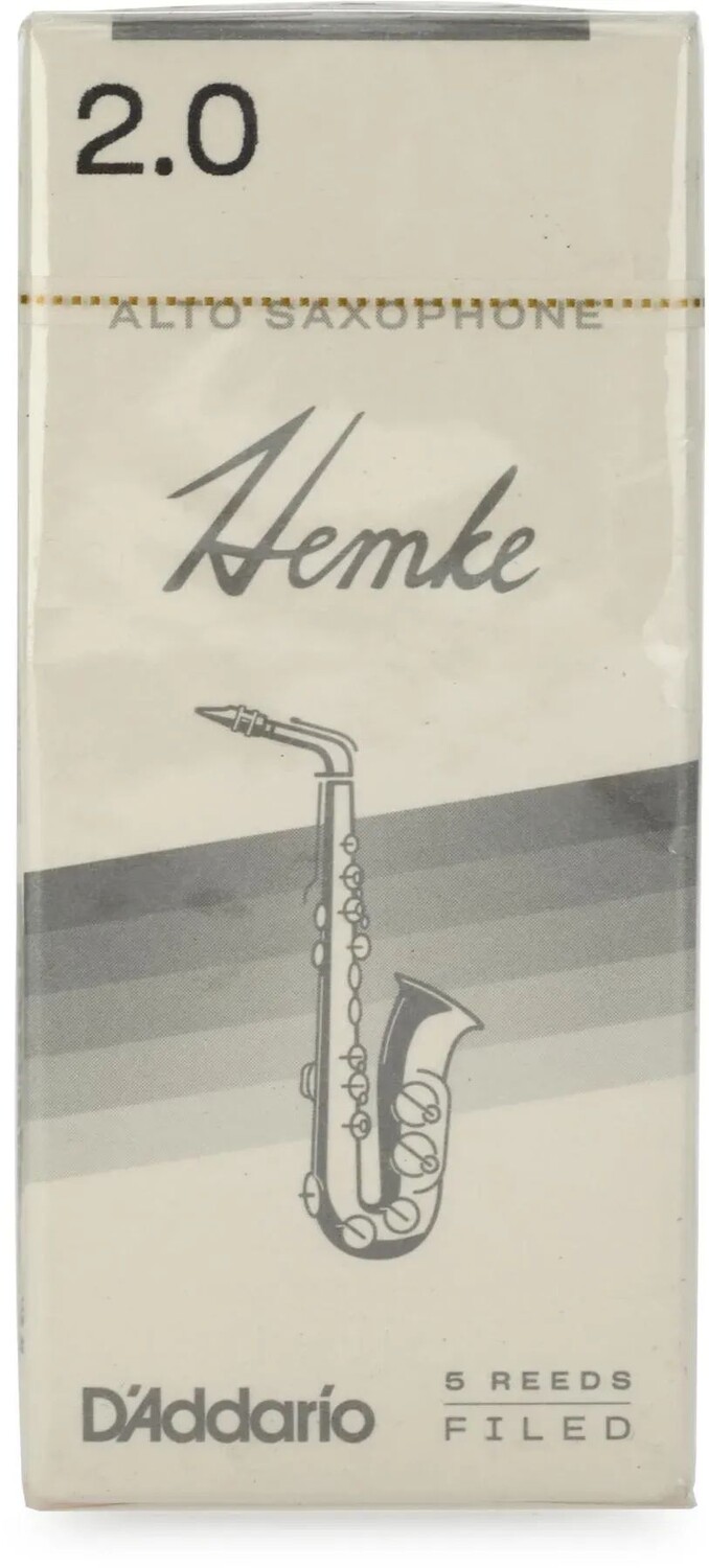 D'Addario RHKP5ASX200 — трости для альт-саксофона Frederick L. Hemke — 2,0 (5 шт.)
D'Addario RHKP5ASX200 — трости для альт-саксофона Frederick L. Hemke — 2,0 (5 шт.)