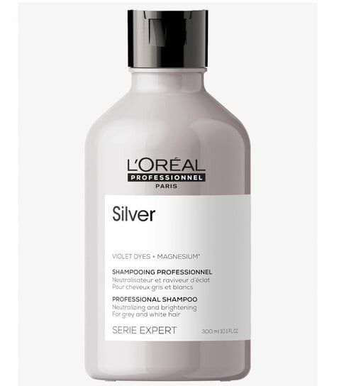 Осветляющий шампунь для седых волос, 300 мл L'oreal professionalnel, Magnesium Silver, L'Oréal Professionnel
Осветляющий шампунь для седых волос, 300 мл L'oreal professionalnel, Magnesium Silver, L'Oréal Professionnel