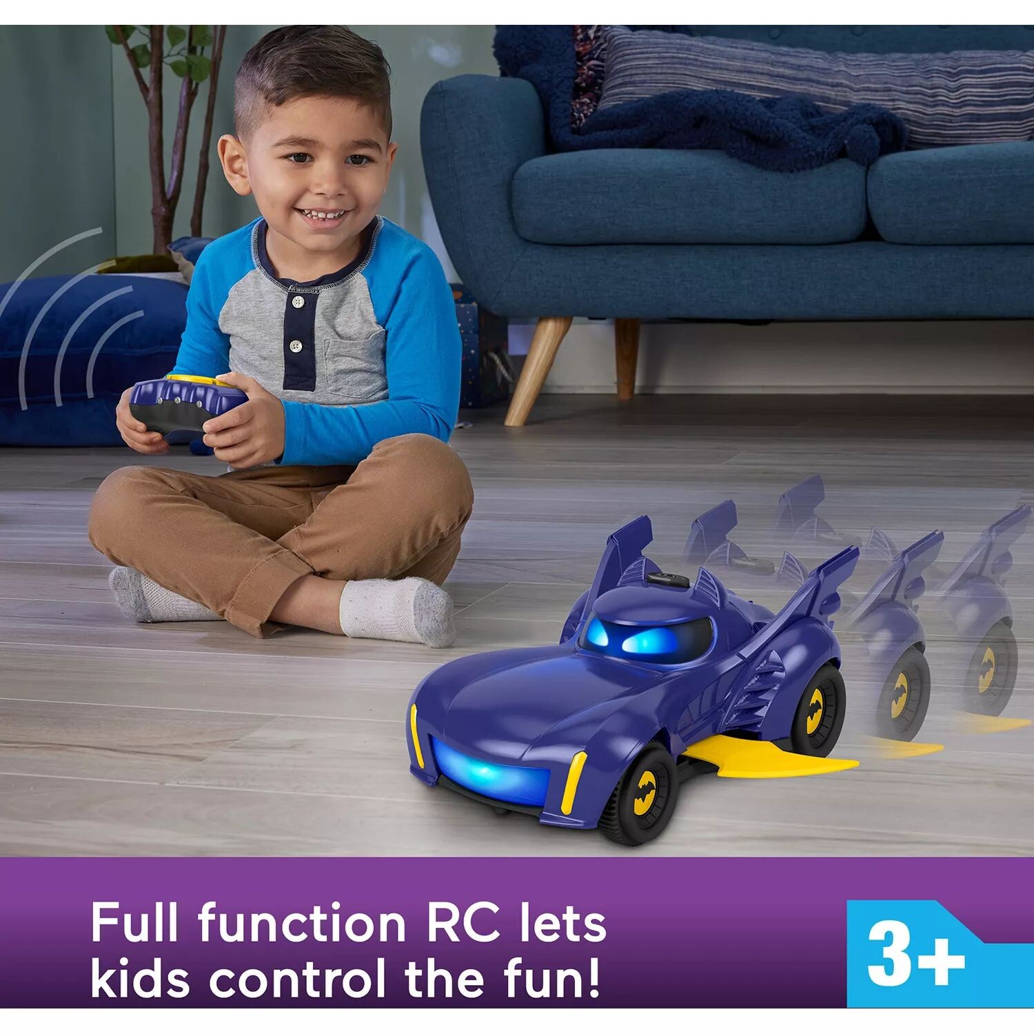 Fisher-Price IMAGINEXT Batwheels Bam Бэтмобиль-трансформер Радиоуправляемая машина IMAGINEXT
Fisher-Price IMAGINEXT Batwheels Bam Бэтмобиль-трансформер Радиоуправляемая машина IMAGINEXT