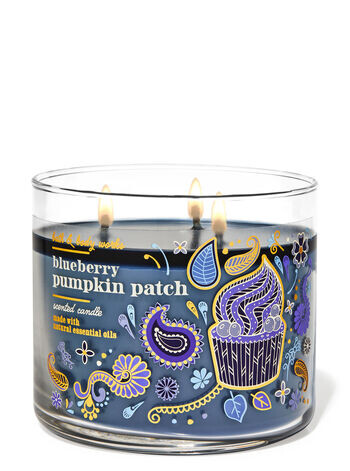 Свеча с 3 фитилями Blueberry Pumpkin Patch, 14.5 oz / 411 g, Bath and Body Works
Свеча с 3 фитилями Blueberry Pumpkin Patch, 14.5 oz / 411 g, Bath and Body Works
