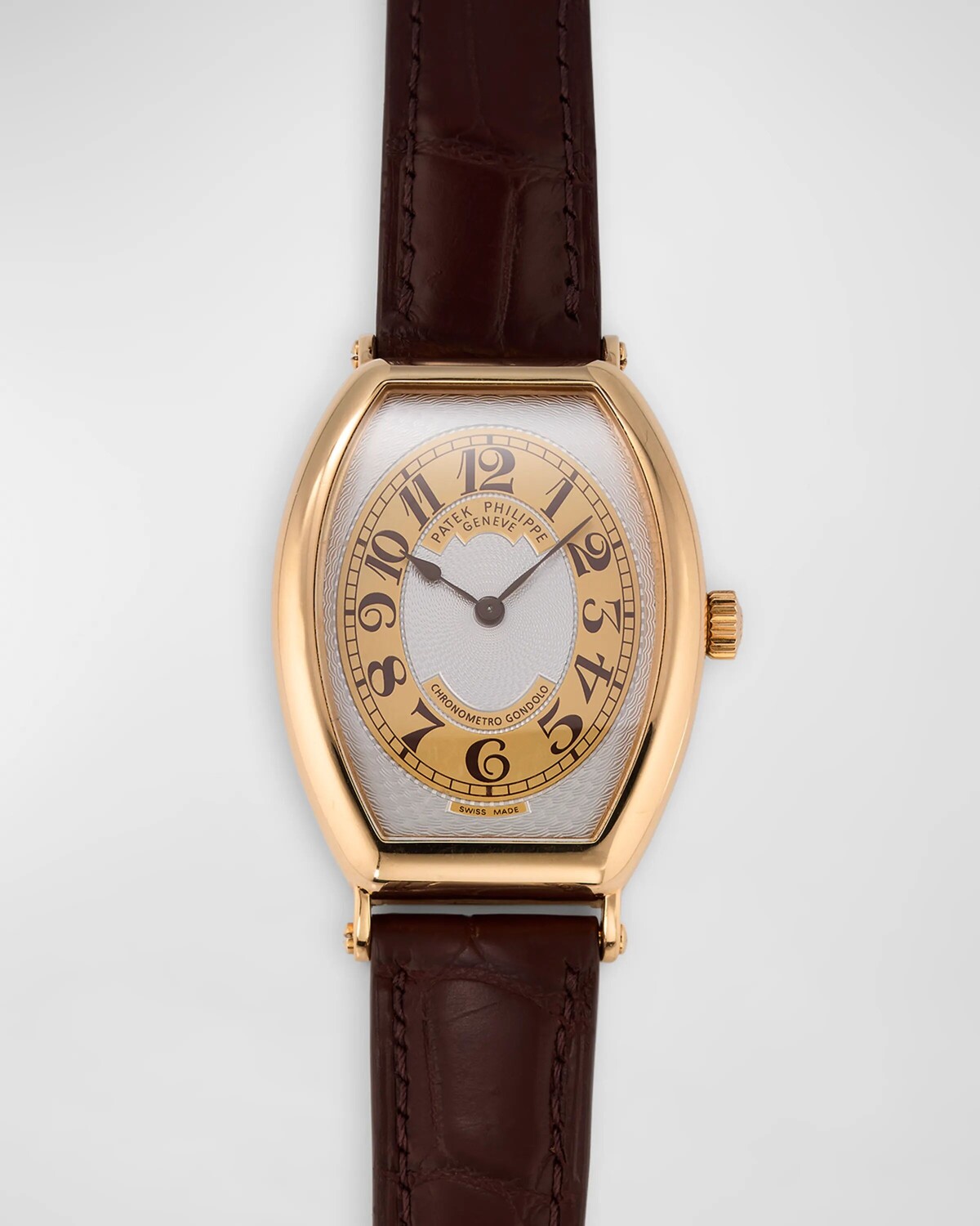 Patek Philippe Chronometro Gondolo 42 мм винтажные часы 2000-х годов Vintage Watches, цвет Rose Gold
Patek Philippe Chronometro Gondolo 42 мм винтажные часы 2000-х годов Vintage Watches, цвет Rose Gold