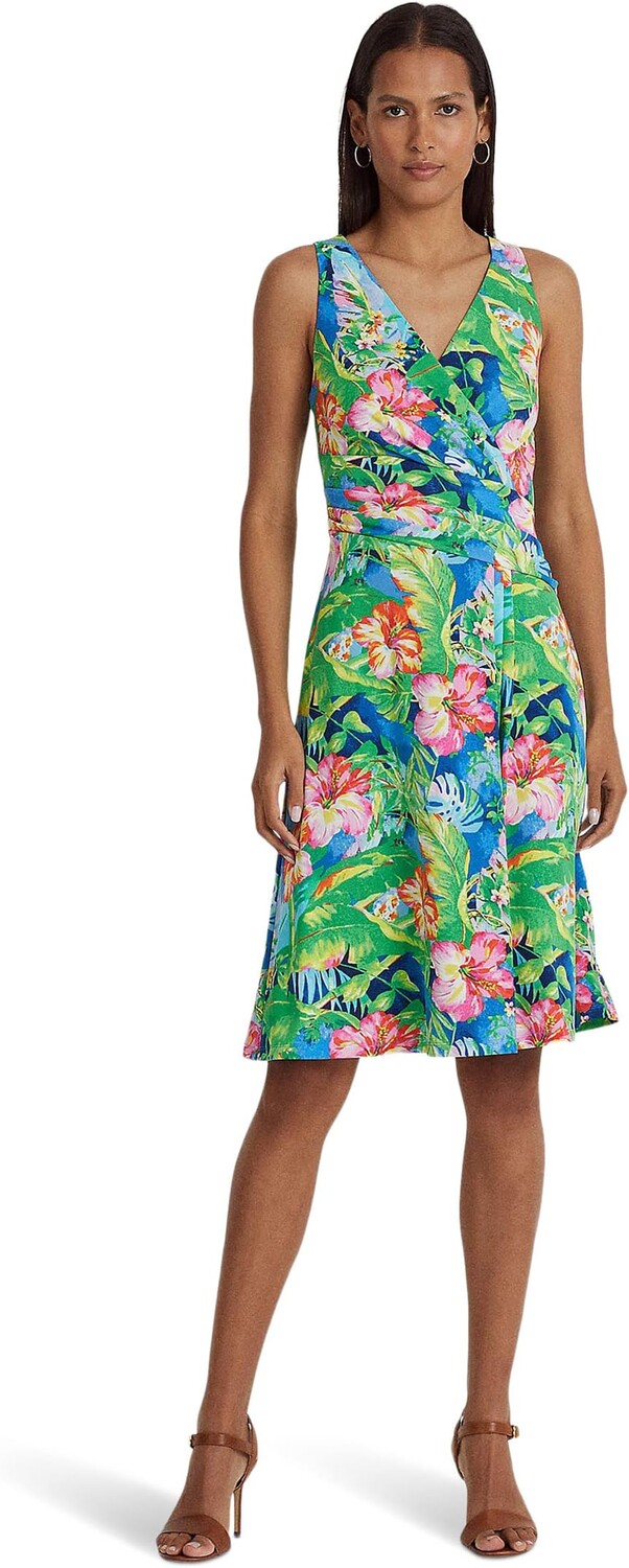 Платье без рукавов из джерси с цветочным принтом LAUREN Ralph Lauren, цвет Green/Blue Multi
Платье без рукавов из джерси с цветочным принтом LAUREN Ralph Lauren, цвет Green/Blue Multi