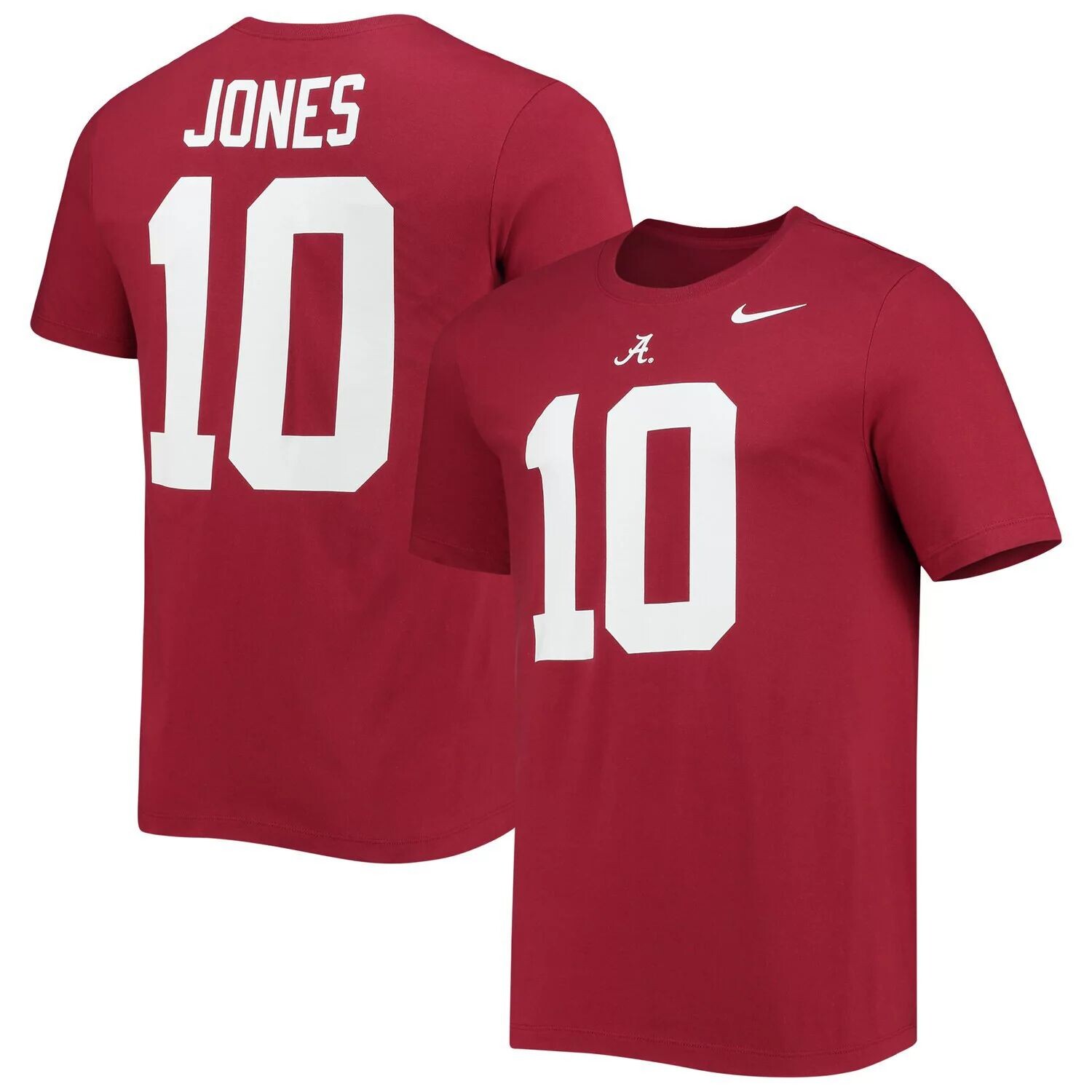 Мужская футболка команды Julio Jones Crimson Alabama Crimson Tide с именем и номером выпускника Nike
Мужская футболка команды Julio Jones Crimson Alabama Crimson Tide с именем и номером выпускника Nike