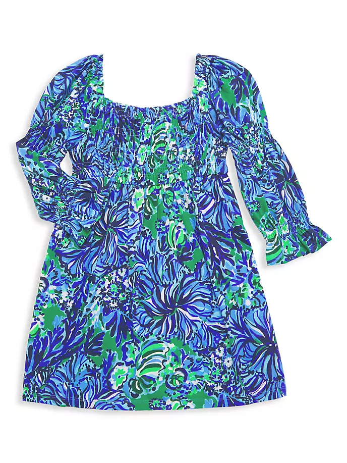 Мини-платье Бейонка для маленьких девочек и девочек Lilly Pulitzer Kids, цвет abaco blue in turtle awe
Мини-платье Бейонка для маленьких девочек и девочек Lilly Pulitzer Kids, цвет abaco blue in turtle awe