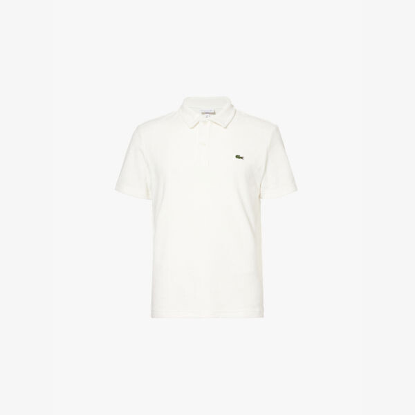 Рубашка-Поло из махровой ткани с вышитым логотипом и хлопковой смесью Lacoste, белый
Рубашка-Поло из махровой ткани с вышитым логотипом и хлопковой смесью Lacoste, белый