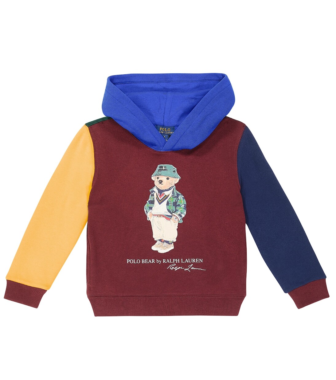 Худи из смесового хлопка с цветными блоками polo bear Polo Ralph Lauren Kids, мультиколор
Худи из смесового хлопка с цветными блоками polo bear Polo Ralph Lauren Kids, мультиколор