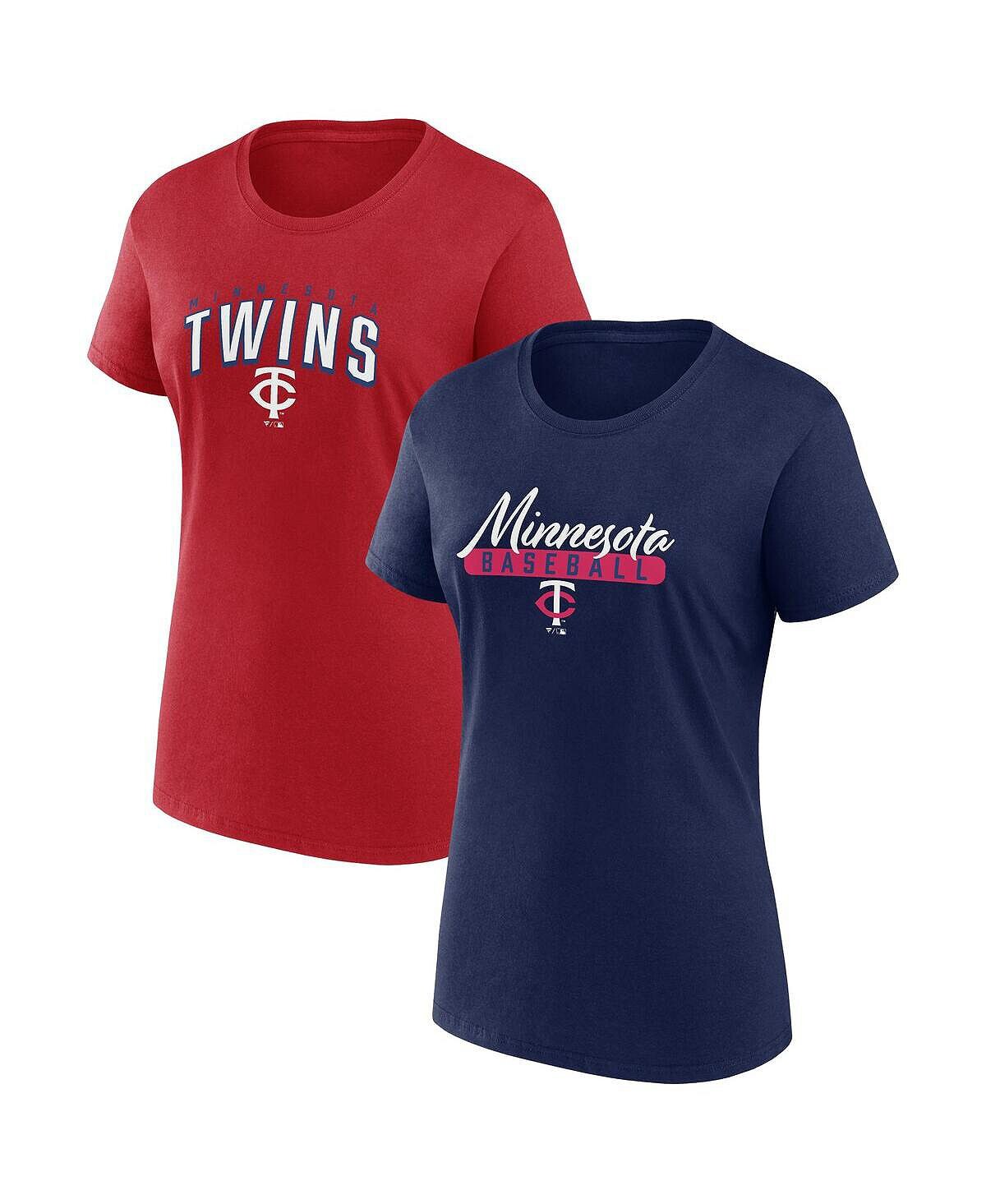 Женский фирменный комплект из темно-синей и красной футболки Minnesota Twins Fan Fanatics
Женский фирменный комплект из темно-синей и красной футболки Minnesota Twins Fan Fanatics