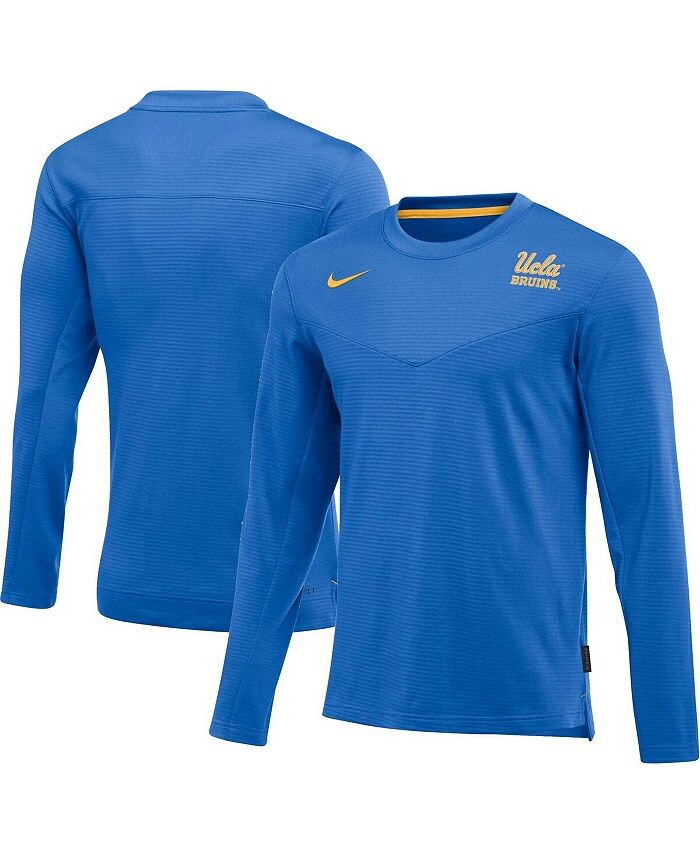 Мужская синяя футболка с длинным рукавом UCLA Bruins 2022 Game Day Sideline Performance Nike, синий
Мужская синяя футболка с длинным рукавом UCLA Bruins 2022 Game Day Sideline Performance Nike, синий