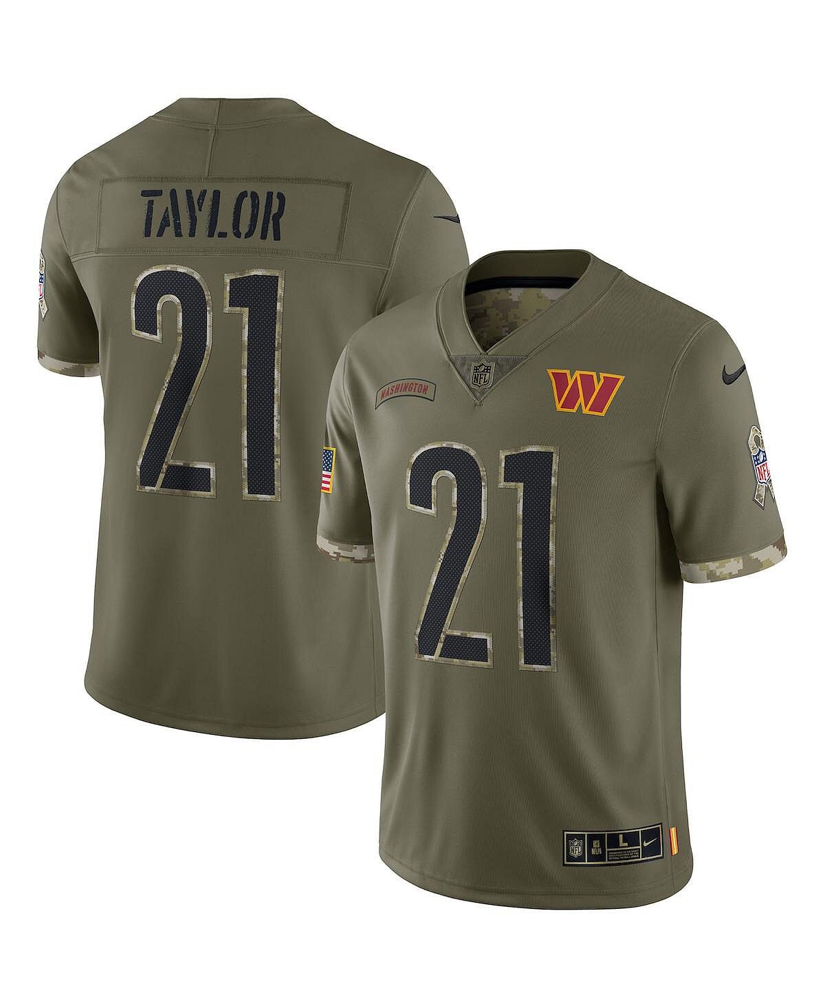 Мужская майка Sean Taylor Olive Washington Commanders 2022 Salute To Service Retired Player Limited Nike
Мужская майка Sean Taylor Olive Washington Commanders 2022 Salute To Service Retired Player Limited Nike