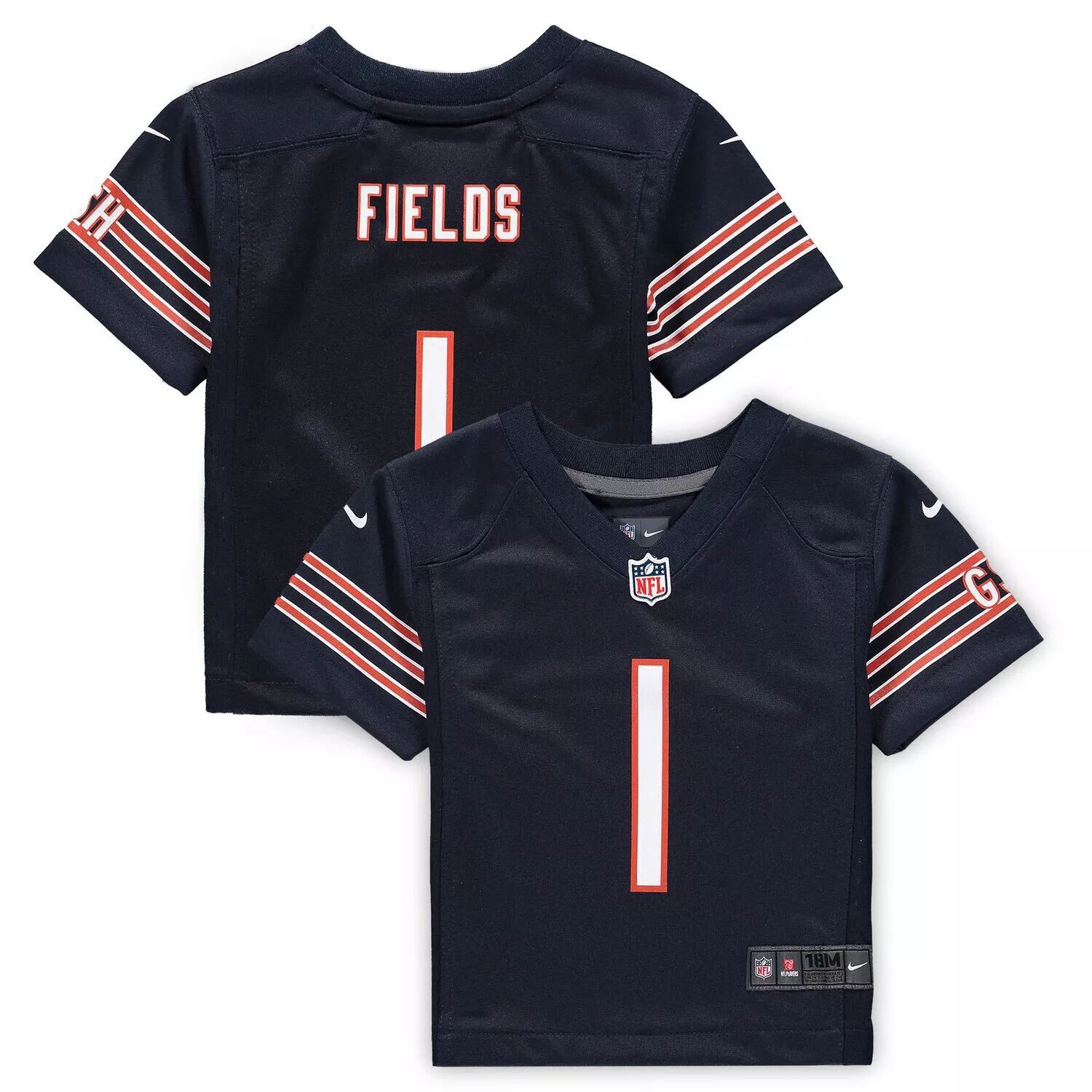 Темно-синее игровое джерси Nike Justin Fields Chicago Bears Nike Justin Fields Nike
Темно-синее игровое джерси Nike Justin Fields Chicago Bears Nike Justin Fields Nike