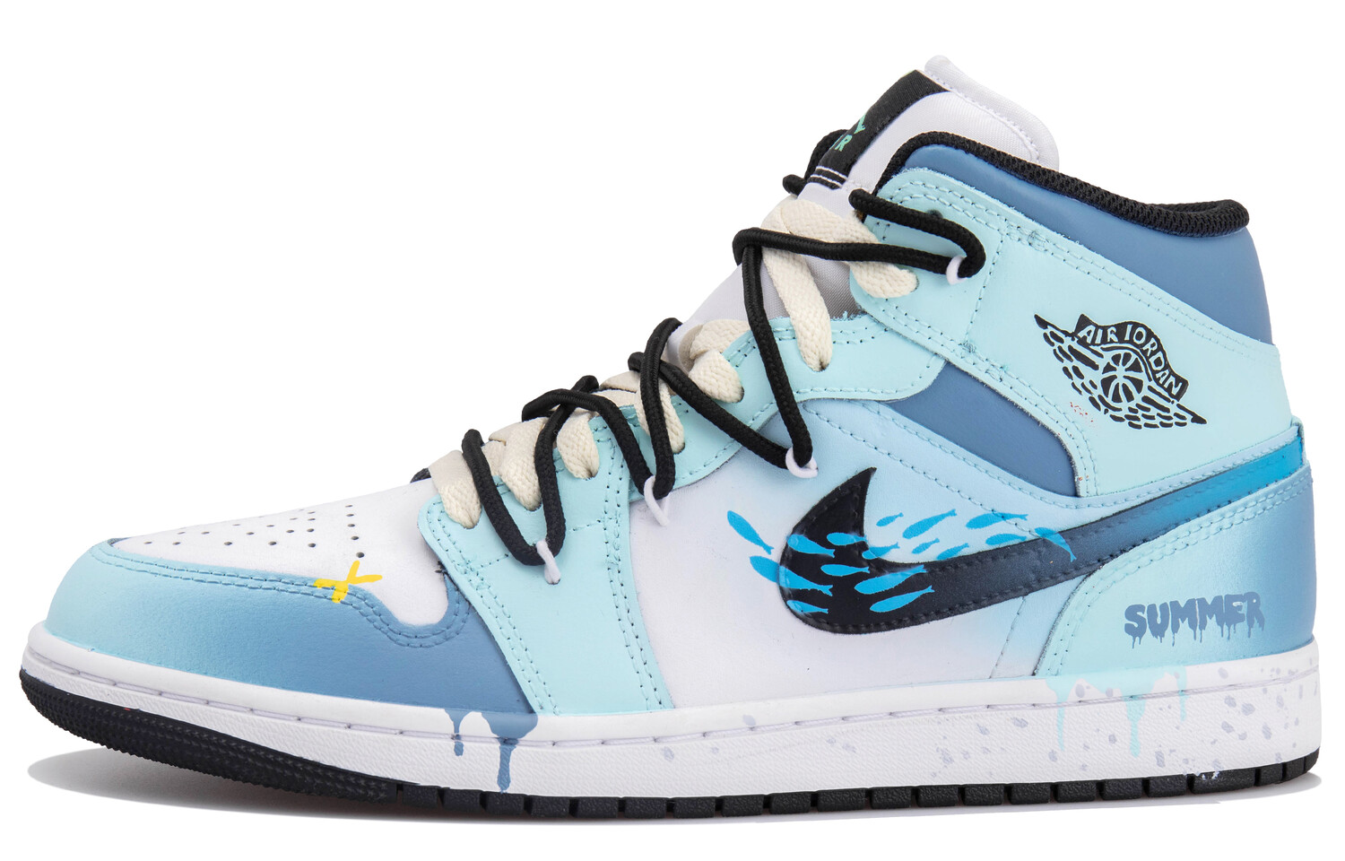Кроссовки Air Jordan 1 Vintage Basketball Shoes Men Mid-top Black/white/blue, синий
Кроссовки Air Jordan 1 Vintage Basketball Shoes Men Mid-top Black/white/blue, синий