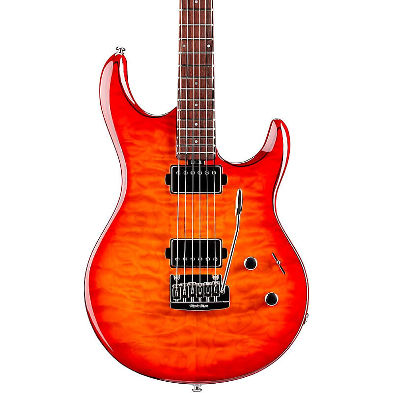 Электрогитара Ernie Ball Music Man Luke 3 HH Quilt Maple Top Rosewood Fingerboard Electric Guitar Cherry Burst
Электрогитара Ernie Ball Music Man Luke 3 HH Quilt Maple Top Rosewood Fingerboard Electric Guitar Cherry Burst