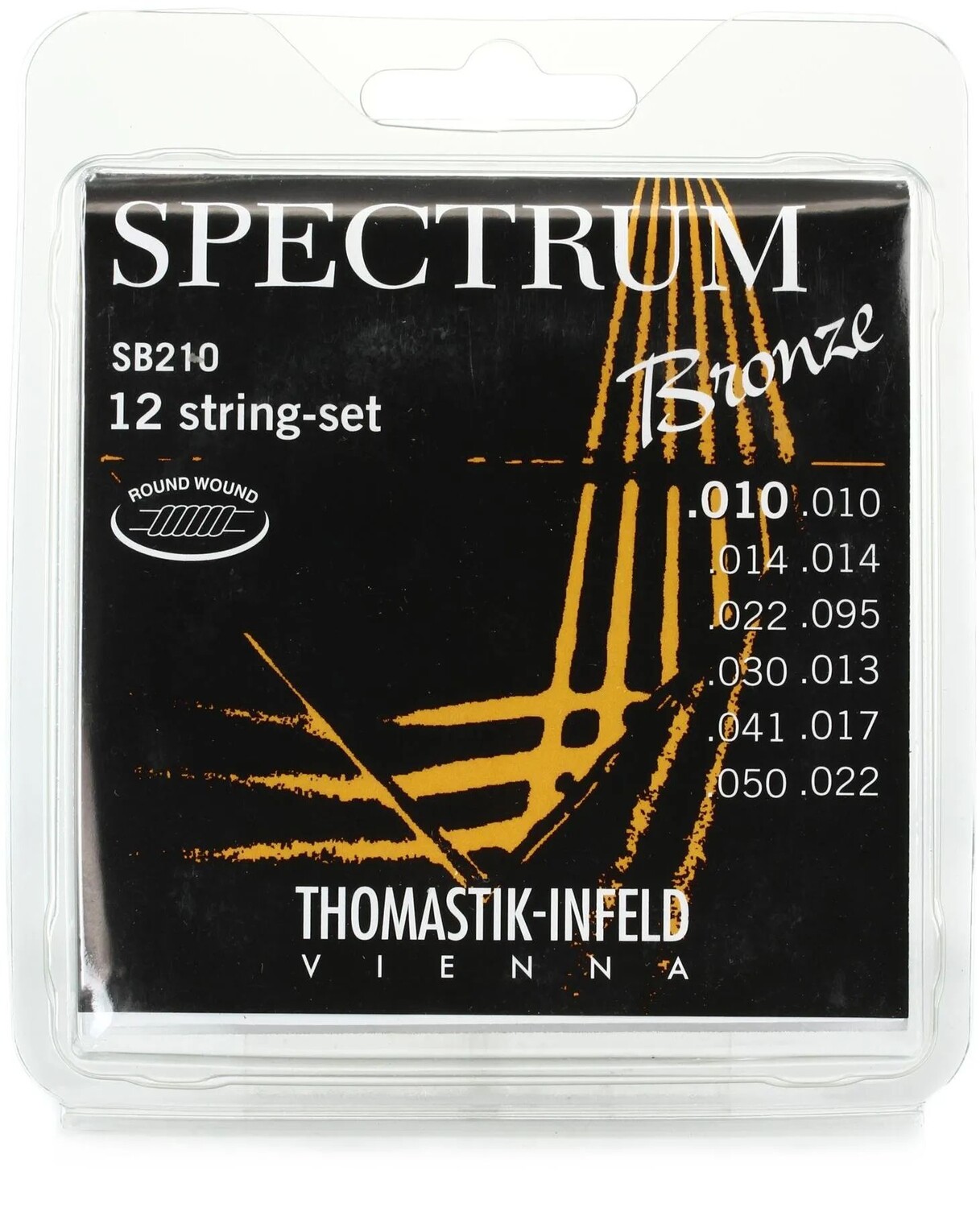 Струны для акустической гитары Thomastik-Infeld SB210 Spectrum Bronze — .010-.050, легкие, 12-струнные
Струны для акустической гитары Thomastik-Infeld SB210 Spectrum Bronze — .010-.050, легкие, 12-струнные