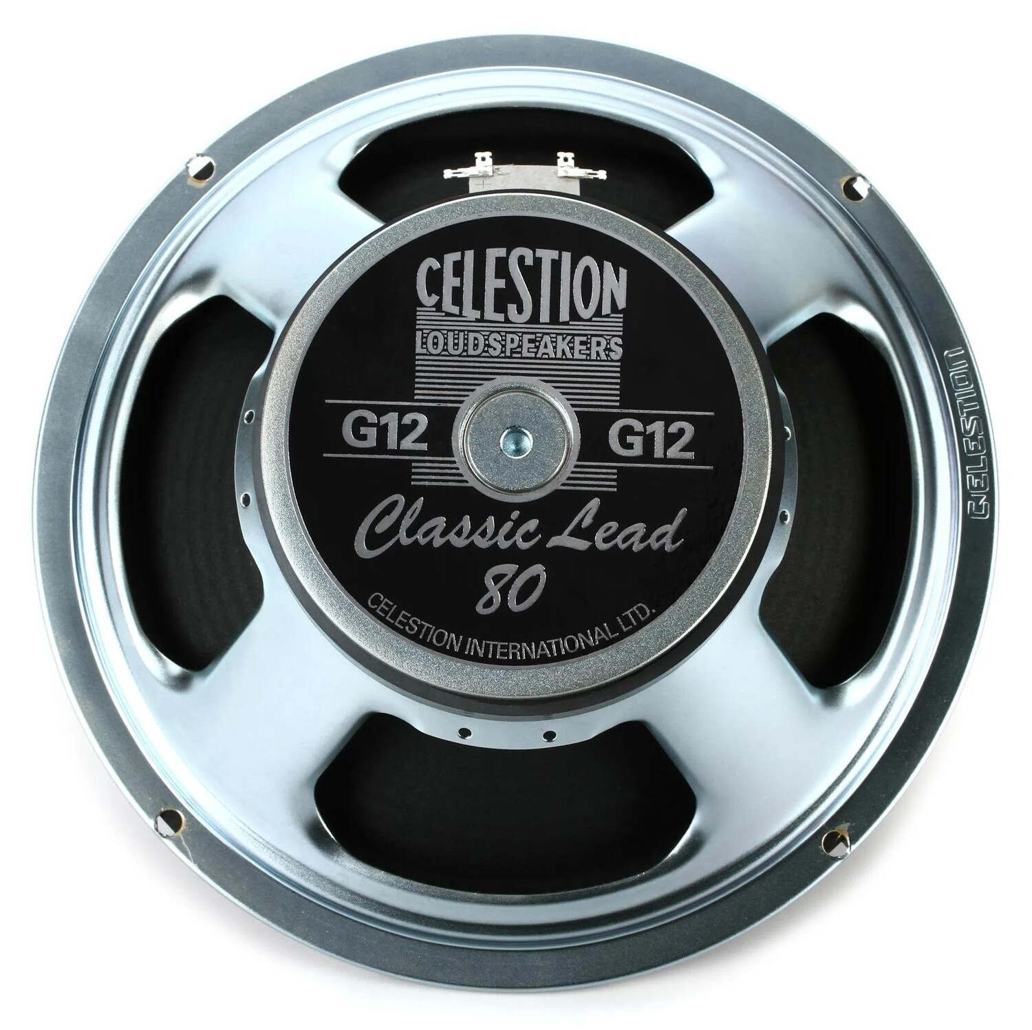 Celestion Classic Lead 80 12-дюймовый сменный динамик гитарного усилителя мощностью 80 Вт — 16 Ом
Celestion Classic Lead 80 12-дюймовый сменный динамик гитарного усилителя мощностью 80 Вт — 16 Ом