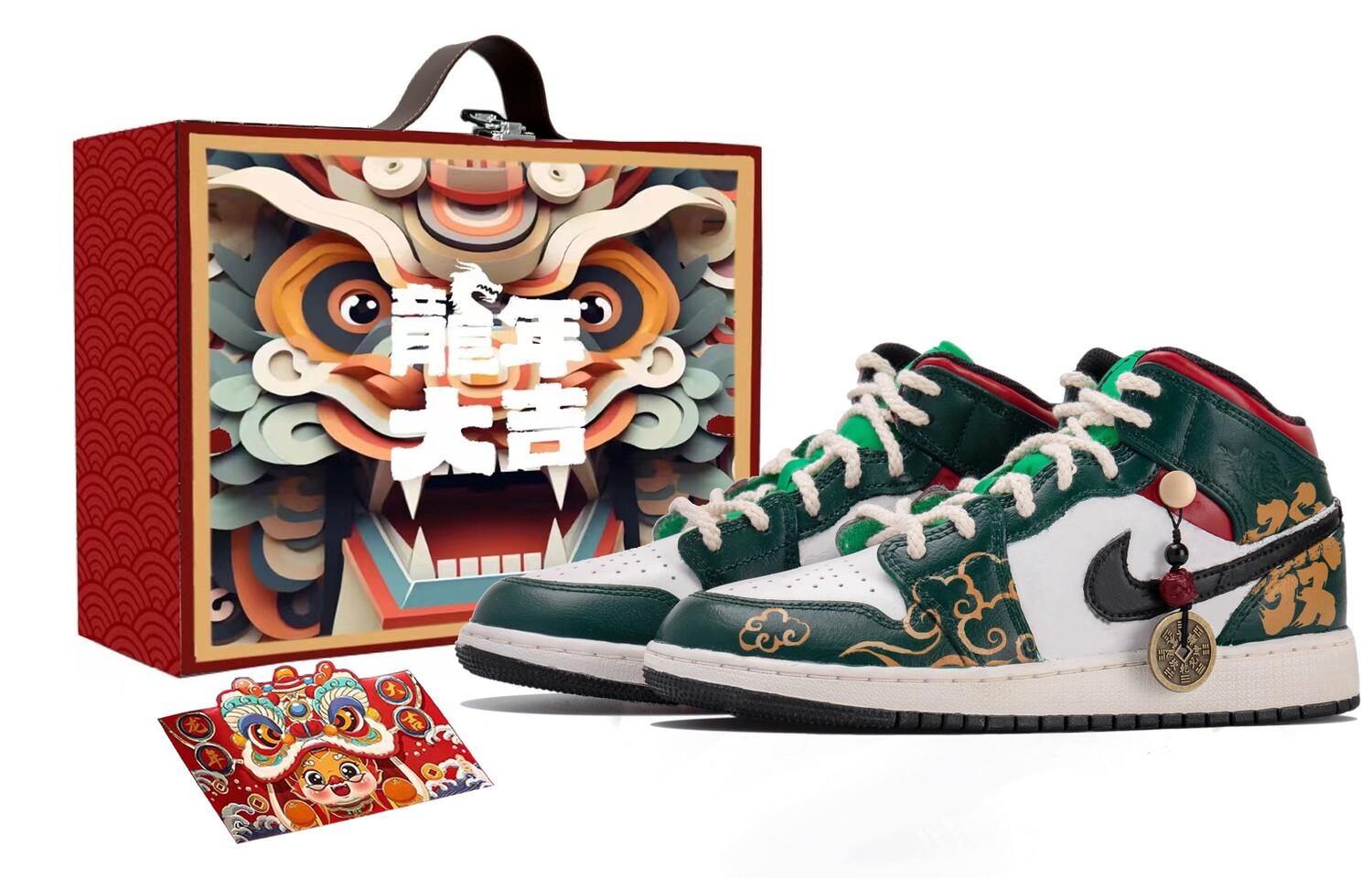 Кроссовки Air Jordan 1 Vintage Basketball Shoes Women's Mid-top Black/white/green/red, зеленый
Кроссовки Air Jordan 1 Vintage Basketball Shoes Women's Mid-top Black/white/green/red, зеленый