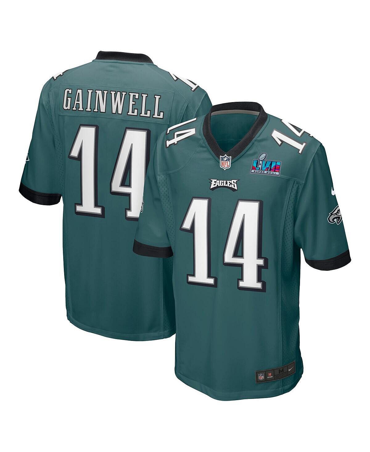 Мужская игровая майка с нашивкой Кеннета Гейнуэлла Midnight Green Philadelphia Eagles Super Bowl LVII Nike
Мужская игровая майка с нашивкой Кеннета Гейнуэлла Midnight Green Philadelphia Eagles Super Bowl LVII Nike