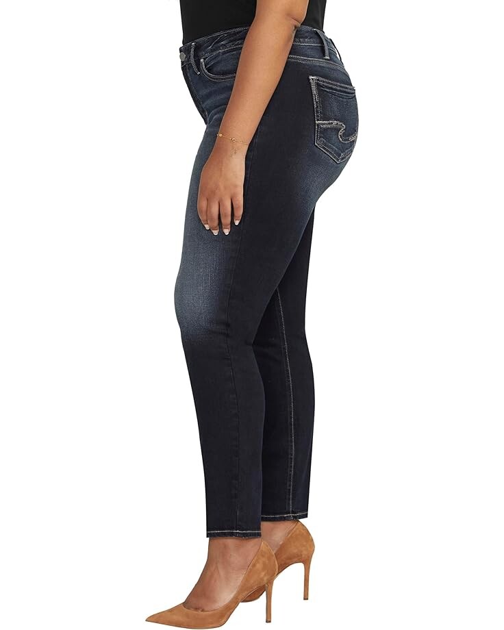 Джинсы Silver Jeans Co. Plus Size Suki Mid-Rise Straight Leg Jeans W93413EDB482, индиго
Джинсы Silver Jeans Co. Plus Size Suki Mid-Rise Straight Leg Jeans W93413EDB482, индиго