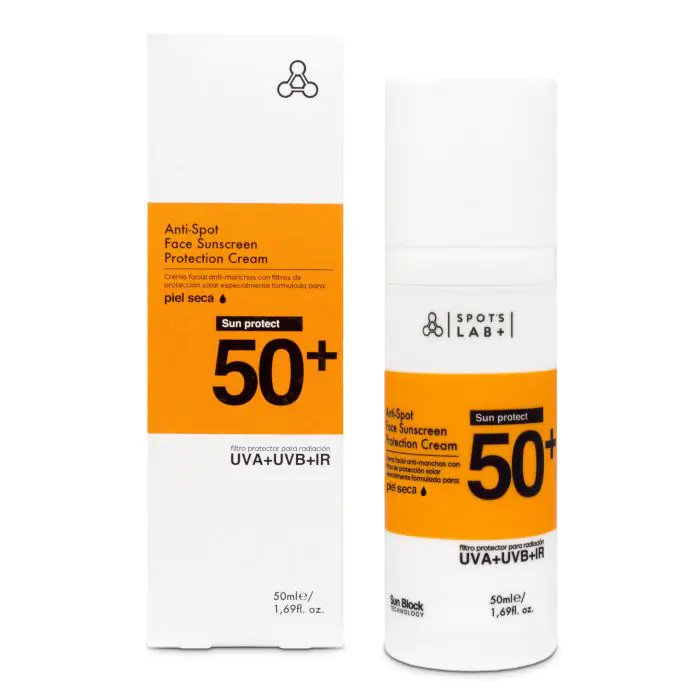 Солнцезащитный крем anti spot protector solar facial antimanchas Spot'S Lab, объем 50 мл
Солнцезащитный крем anti spot protector solar facial antimanchas Spot'S Lab, объем 50 мл