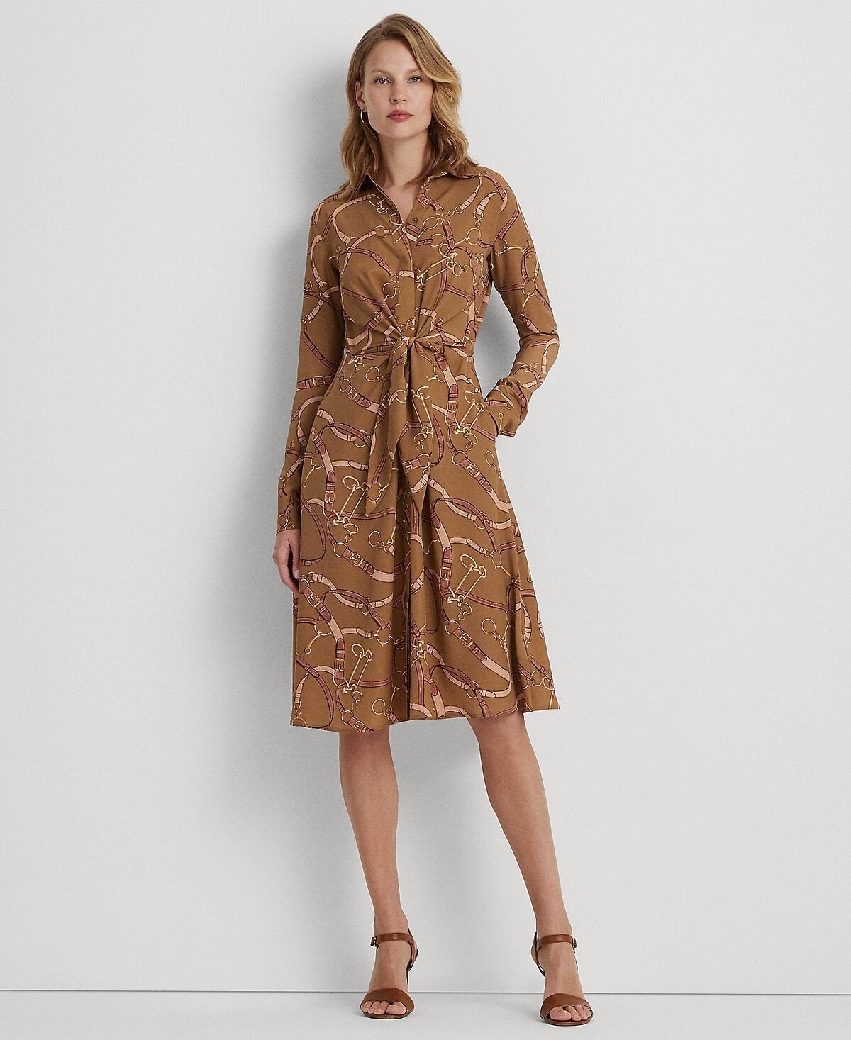 Женское платье-рубашка с принтом, стандартного и миниатюрного размера Lauren Ralph Lauren
Женское платье-рубашка с принтом, стандартного и миниатюрного размера Lauren Ralph Lauren