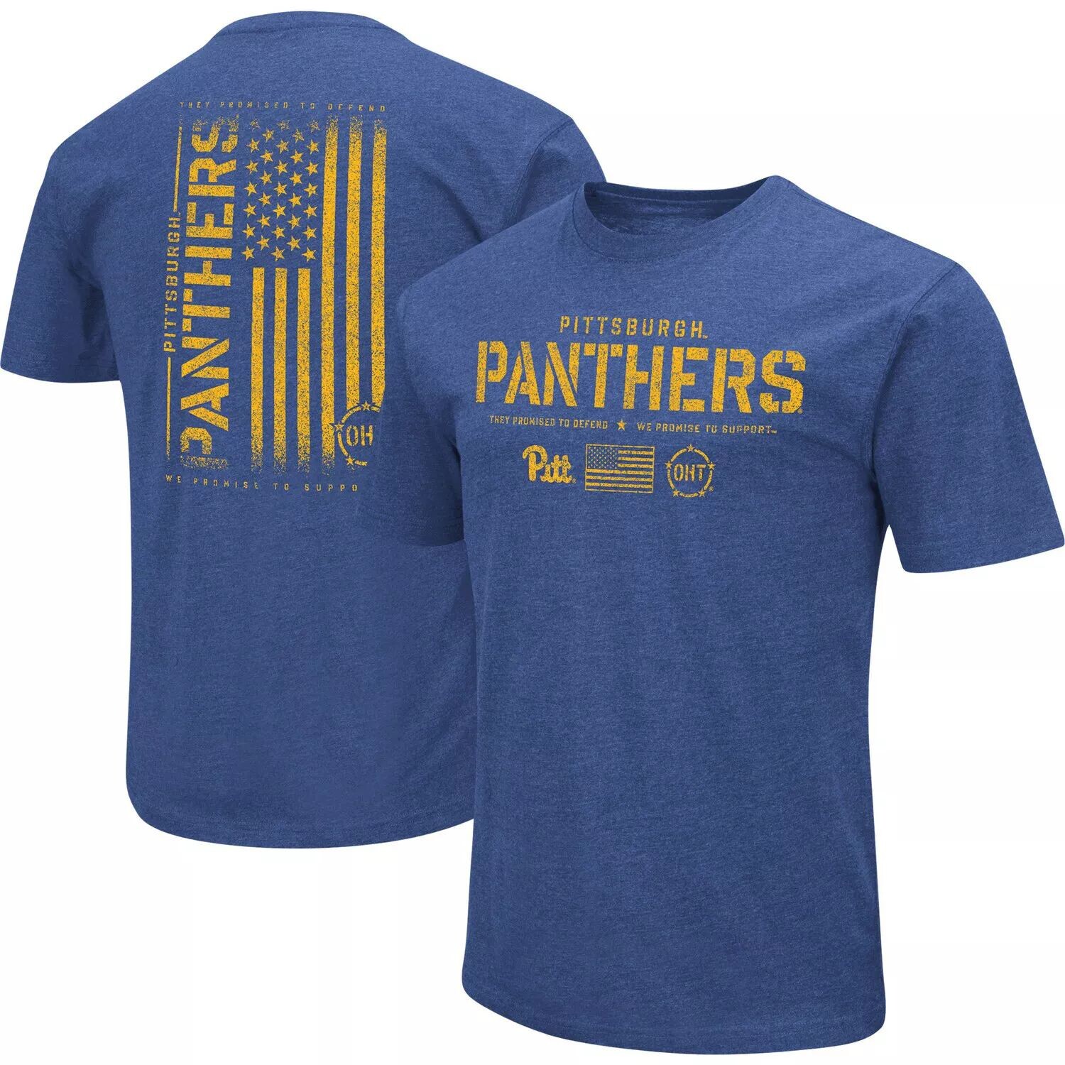 Мужская футболка Colosseum Royal Pitt Panthers OHT Military Appreciation Flag 2.0
Мужская футболка Colosseum Royal Pitt Panthers OHT Military Appreciation Flag 2.0