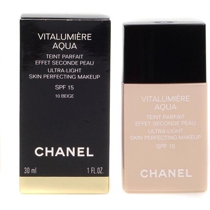 Vitalumiere Aqua Ultra Light Совершенствующий макияж кожи SPF15 10 Бежевый 30 мл Chanel
Vitalumiere Aqua Ultra Light Совершенствующий макияж кожи SPF15 10 Бежевый 30 мл Chanel