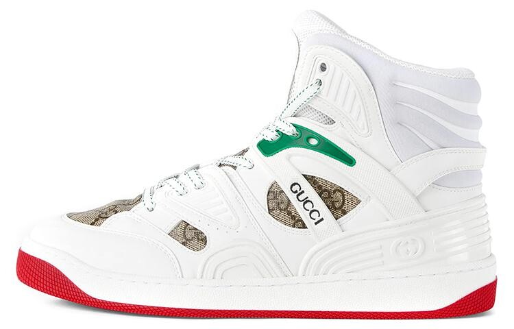 Кроссовки женские Gucci Basket Vintage Basketball, белый / красный/ зеленый / коричневый
Кроссовки женские Gucci Basket Vintage Basketball, белый / красный/ зеленый / коричневый
