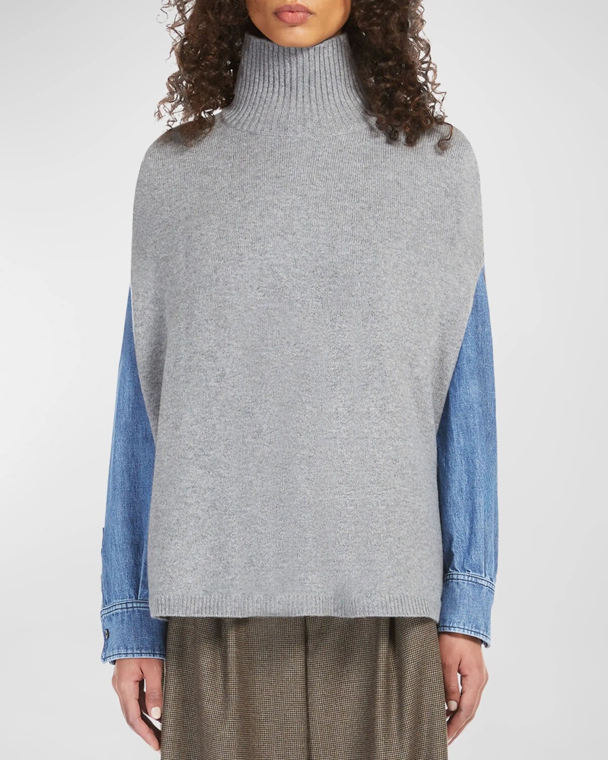 Кашемировое пончо Annica с высоким воротником Weekend Max Mara, цвет Pearl Grey
Кашемировое пончо Annica с высоким воротником Weekend Max Mara, цвет Pearl Grey