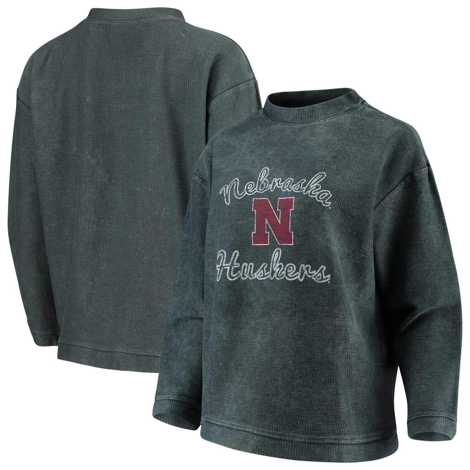 Женский вельветовый свитшот с круглым вырезом Concepts Sport Charcoal Nebraska Huskers Jetway, минеральная стирка
Женский вельветовый свитшот с круглым вырезом Concepts Sport Charcoal Nebraska Huskers Jetway, минеральная стирка