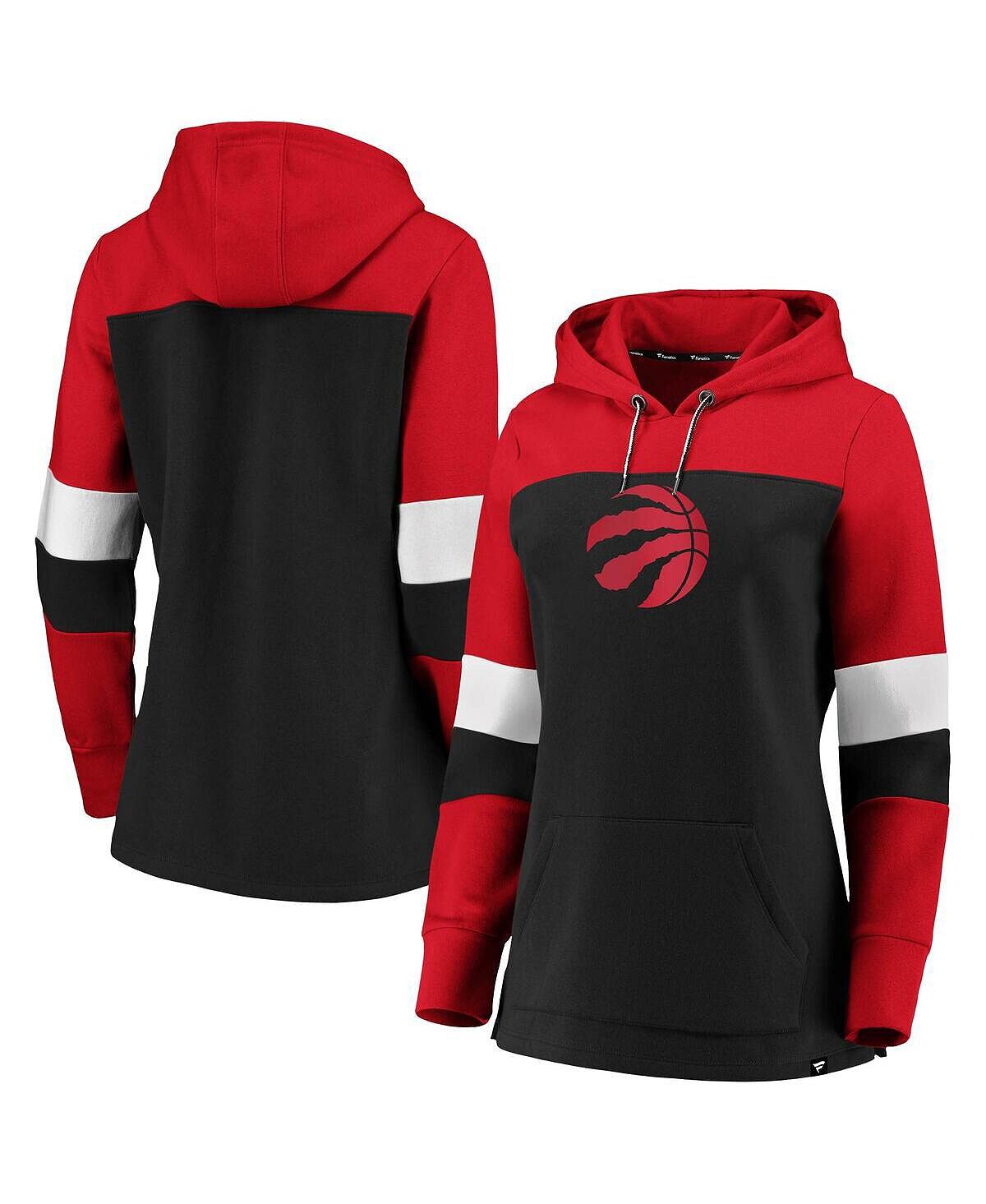 Женский черно-красный пуловер с капюшоном Toronto Raptors Iconic Heavy Block Fanatics
Женский черно-красный пуловер с капюшоном Toronto Raptors Iconic Heavy Block Fanatics