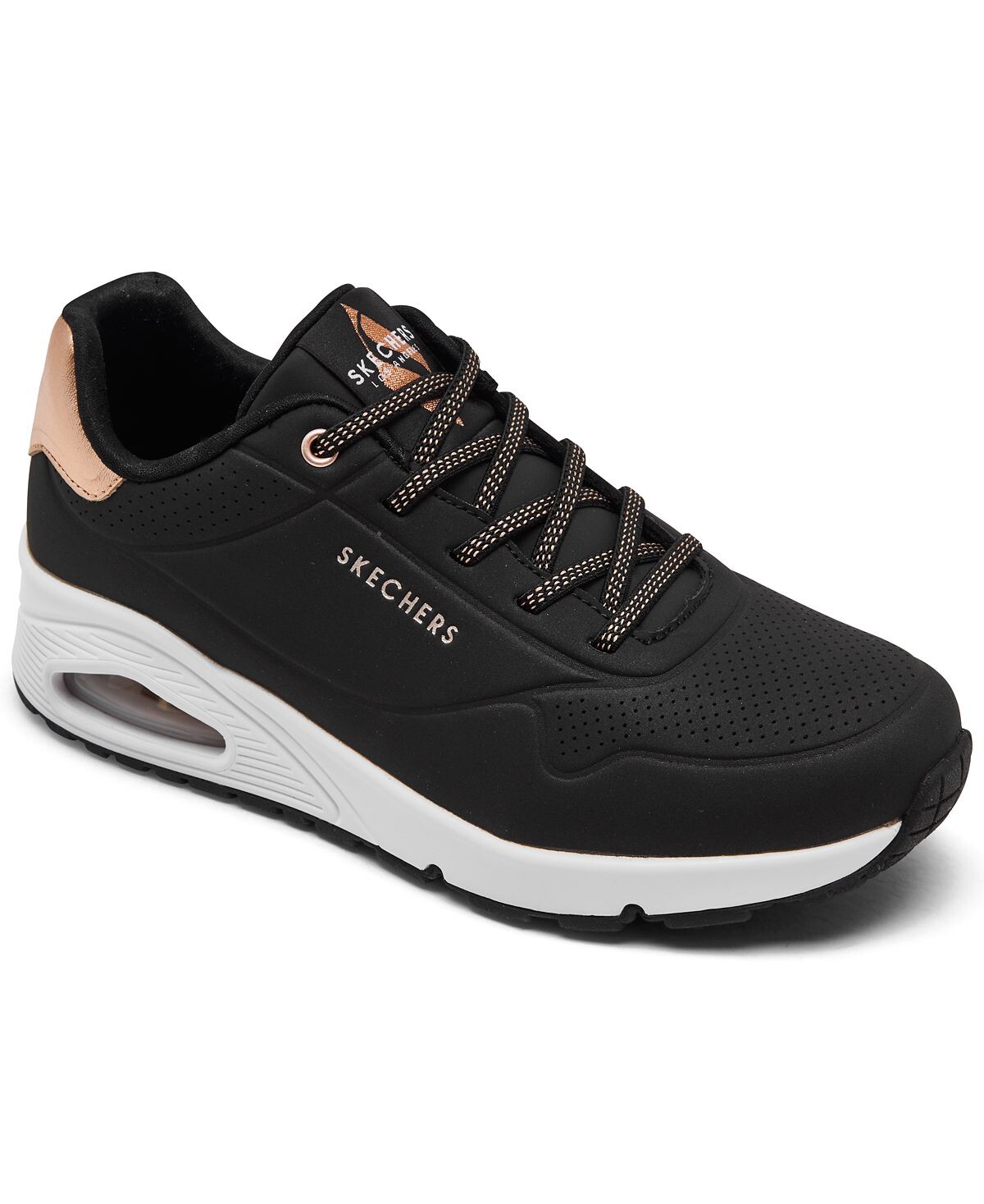 Женские кроссовки Street Uno — повседневные кроссовки Shimmer Away от Finish Line Skechers, черный
Женские кроссовки Street Uno — повседневные кроссовки Shimmer Away от Finish Line Skechers, черный