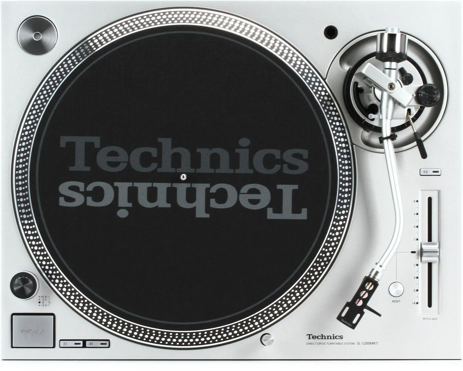 Technics SL-1200MK7-S профессиональный проигрыватель с прямым приводом — серебристый
Technics SL-1200MK7-S профессиональный проигрыватель с прямым приводом — серебристый