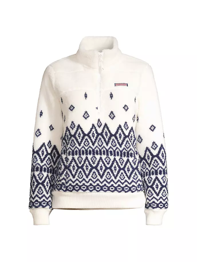 Свитер Fairisle с молнией четверти из шерпы Vineyard Vines, цвет falling fairisle
Свитер Fairisle с молнией четверти из шерпы Vineyard Vines, цвет falling fairisle