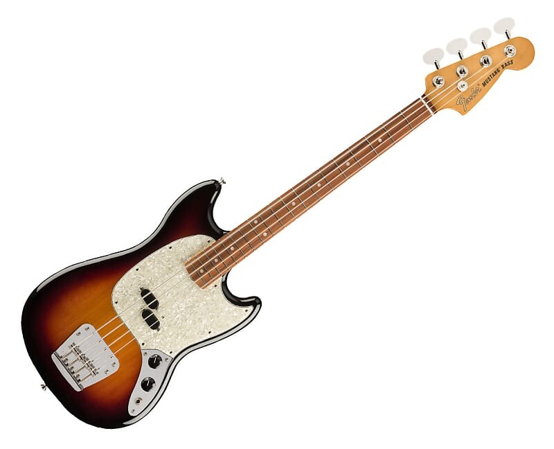 Басс гитара Fender Vintera '60s Mustang Bass - 3-Color Sunburst w/ Pau Ferro FB
Басс гитара Fender Vintera '60s Mustang Bass - 3-Color Sunburst w/ Pau Ferro FB