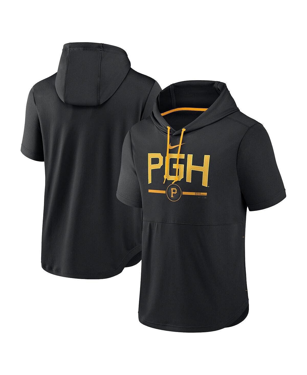 Мужской черный пуловер с капюшоном Pittsburgh Pirates 2023 City Connect с короткими рукавами Nike
Мужской черный пуловер с капюшоном Pittsburgh Pirates 2023 City Connect с короткими рукавами Nike