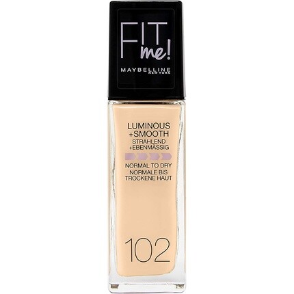 Maybelline New York Fit Me! Тональная основа под макияж с SPF18 102 Fair Ivory 30 мл
Maybelline New York Fit Me! Тональная основа под макияж с SPF18 102 Fair Ivory 30 мл