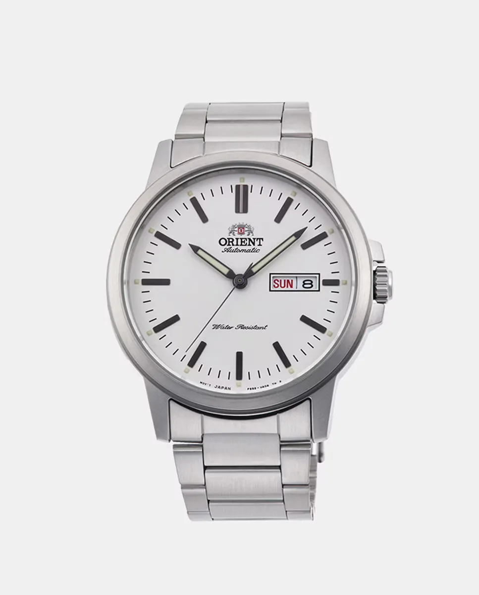 ORIENT Contemporary RA-AA0C03S19B Автоматические мужские часы из стали, серебряный
ORIENT Contemporary RA-AA0C03S19B Автоматические мужские часы из стали, серебряный
