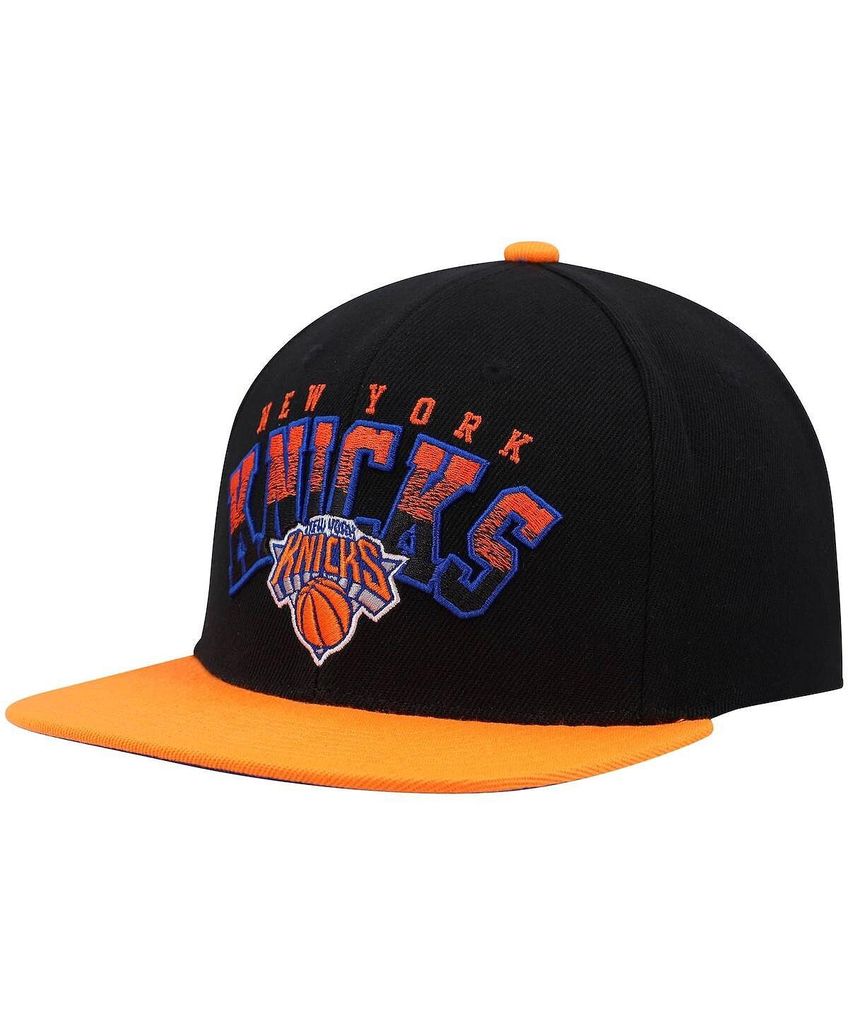 Мужская черно-оранжевая кепка Snapback New York Knicks с градиентом и надписью Mitchell & Ness
Мужская черно-оранжевая кепка Snapback New York Knicks с градиентом и надписью Mitchell & Ness