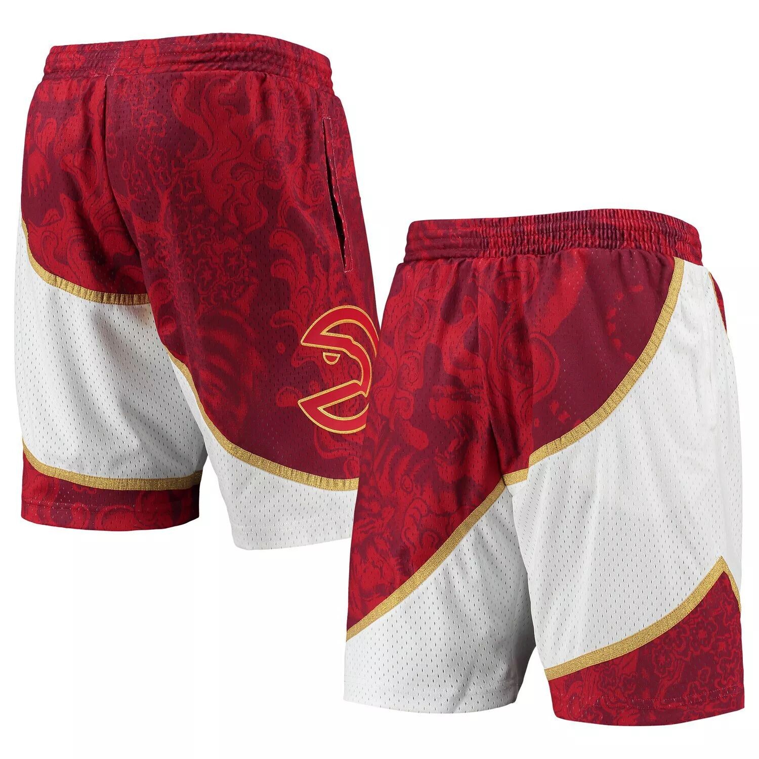 Мужские шорты Mitchell & Ness Red Atlanta Hawks Hardwood Classics Lunar New Year Swingman
Мужские шорты Mitchell & Ness Red Atlanta Hawks Hardwood Classics Lunar New Year Swingman