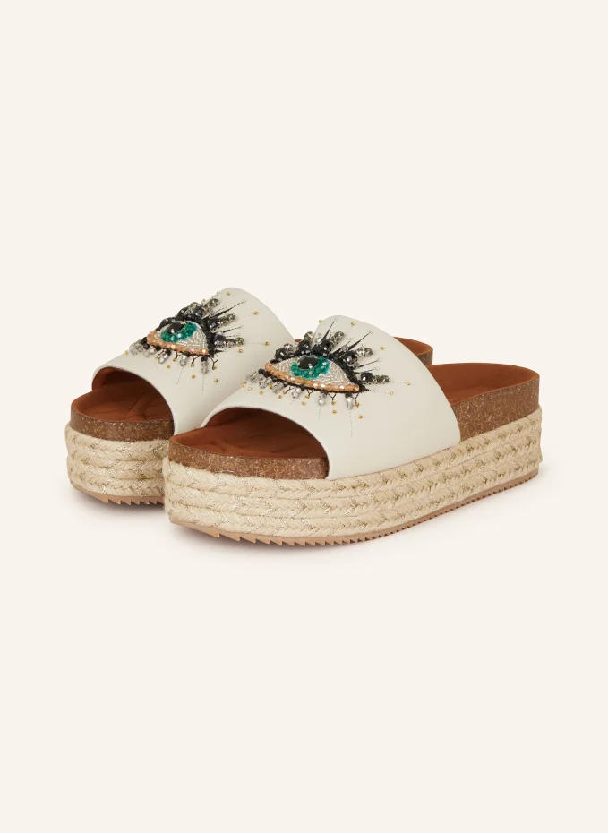 Мюли на платформе kensington с драгоценными камнями и блестящей пряжей Kurt Geiger, бежевый
Мюли на платформе kensington с драгоценными камнями и блестящей пряжей Kurt Geiger, бежевый