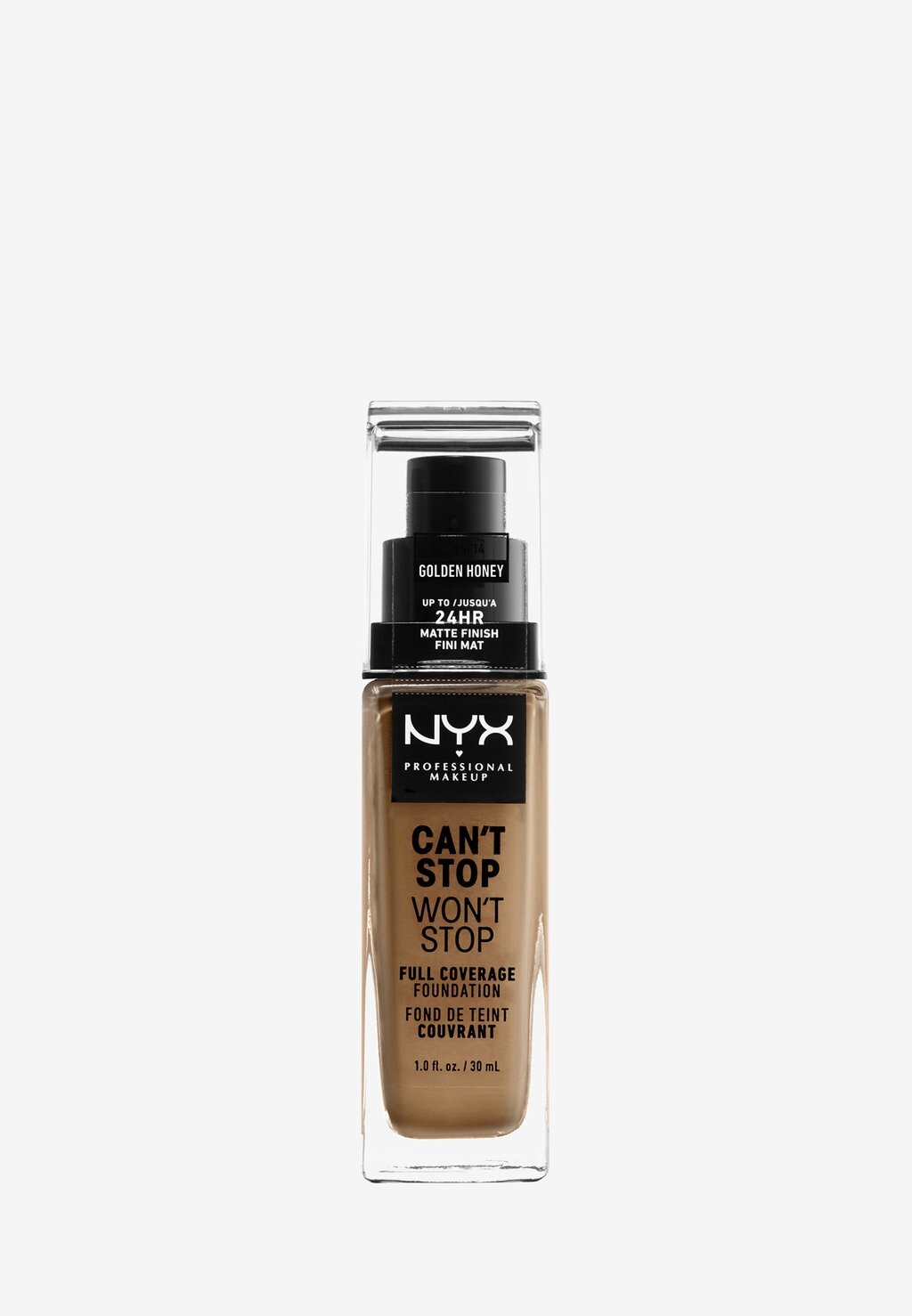 Фонд Can'T Stop Won'T Stop Foundation Nyx Professional Makeup, цвет 14 golden honey, Коричневый
Фонд Can'T Stop Won'T Stop Foundation Nyx Professional Makeup, цвет 14 golden honey, Коричневый
