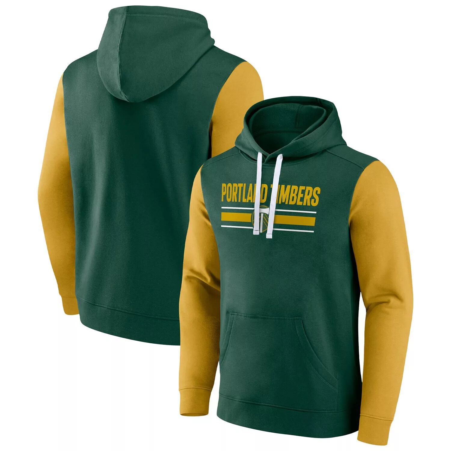 Мужской зеленый пуловер с капюшоном Portland Timbers To Victory с логотипом Fanatics
Мужской зеленый пуловер с капюшоном Portland Timbers To Victory с логотипом Fanatics